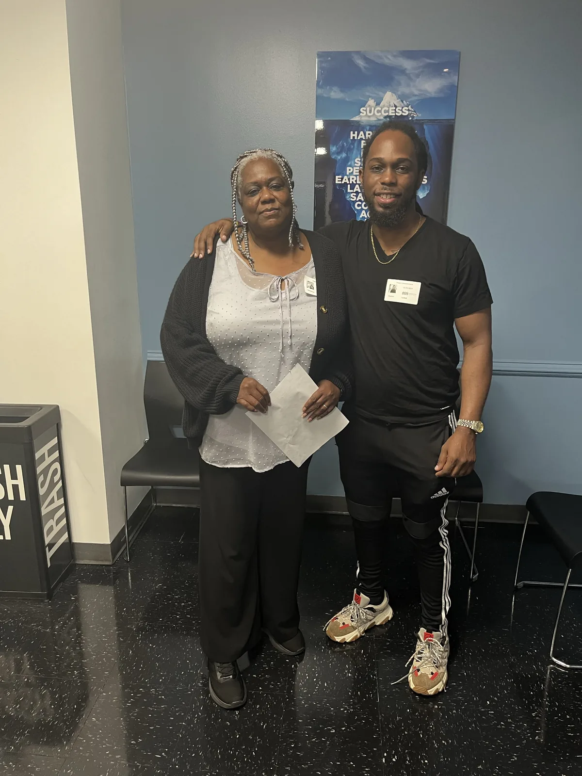 Community members connecting at a Pillars of Success event